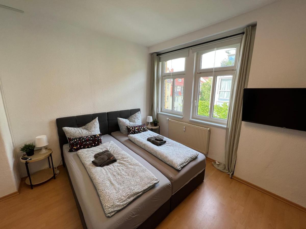 Apartment Napoleon, Naehe Zentrum, 2 Schlafzimmer, Grosser Balkon, Free Wifi ,Parken Jena Exteriér fotografie