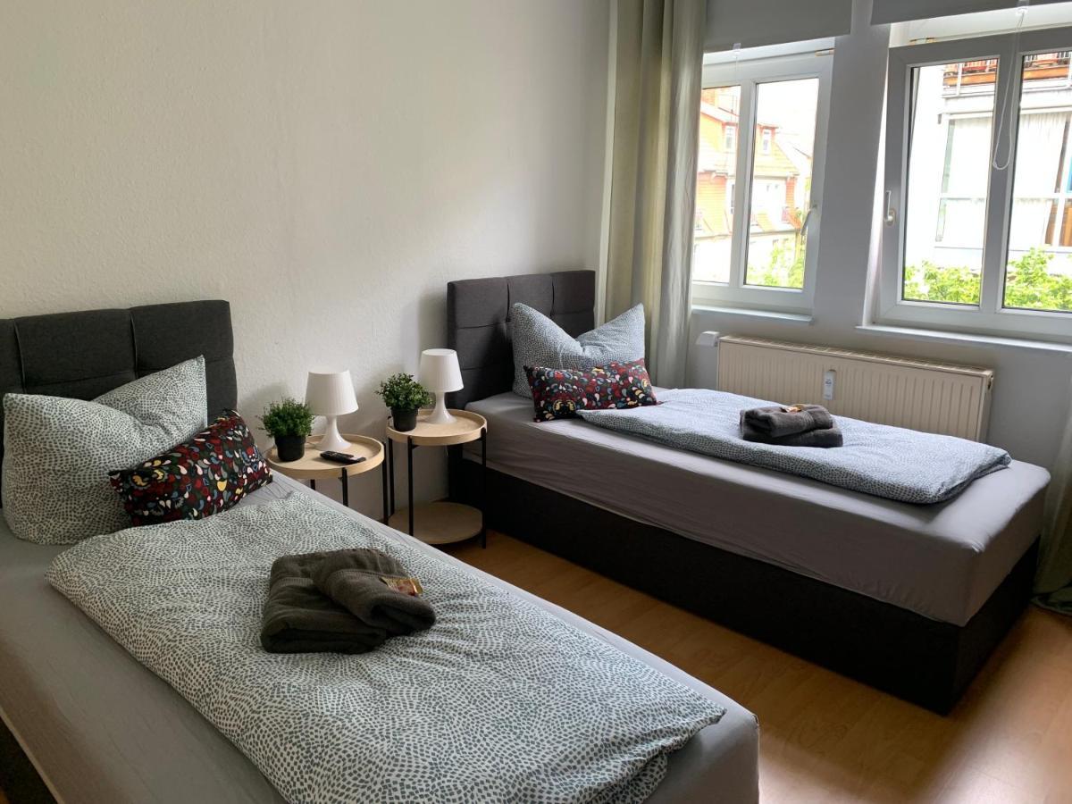 Apartment Napoleon, Naehe Zentrum, 2 Schlafzimmer, Grosser Balkon, Free Wifi ,Parken Jena Exteriér fotografie